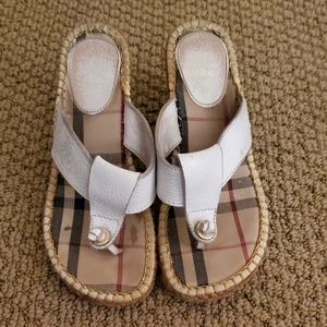 Burberry wedges